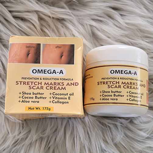 stretch mark cream OMEGA-A | Secret de femmes lajosi | Quebec-Canada